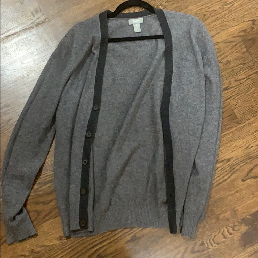 Men’s cashmere sweater/cardigan